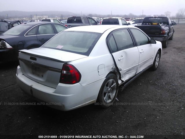 1G1ZS58N78F115985 - 2008 CHEVROLET MALIBU LS თეთრი ფოტო 4