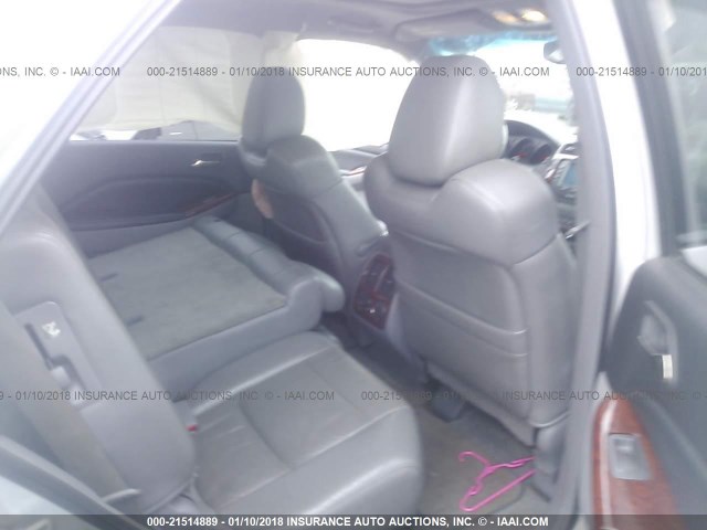 2HNYD18255H528326 - 2005 ACURA MDX SILVER photo 8