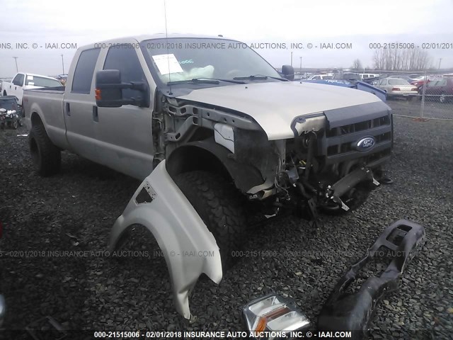 1FTWW31R48ED61365 - 2008 FORD F350 GOLD photo 1