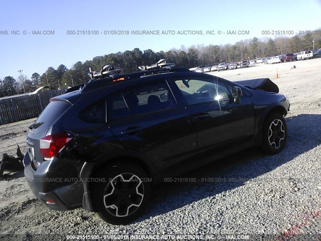 JF2GPAKC0D2901789 - 2013 SUBARU XV CROSSTREK 2.0 LIMITED BLACK photo 4