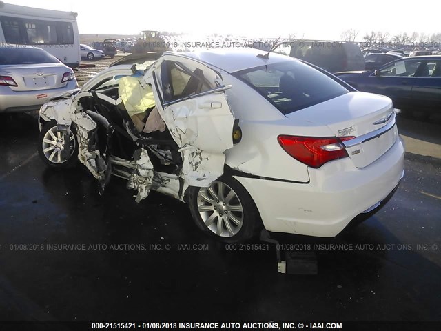 1C3BC1FG3BN553178 - 2011 CHRYSLER 200 TOURING WHITE photo 3