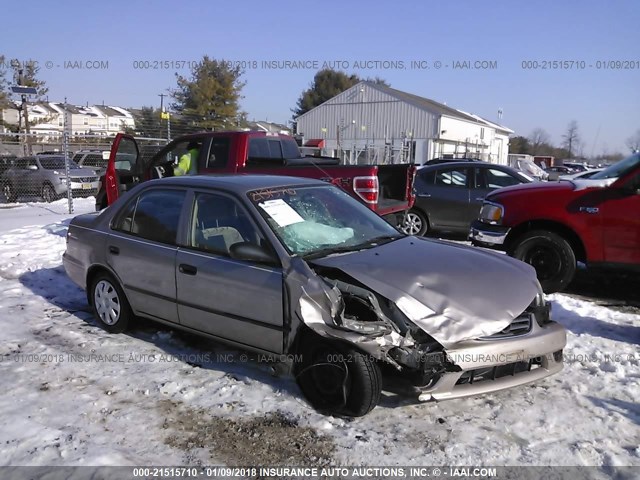 2T1BR12E61C498788 - 2001 TOYOTA COROLLA CE/LE/S TAN photo 1