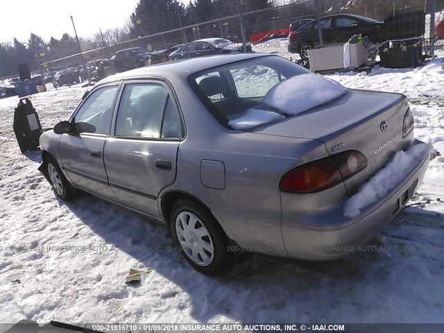 2T1BR12E61C498788 - 2001 TOYOTA COROLLA CE/LE/S TAN photo 3