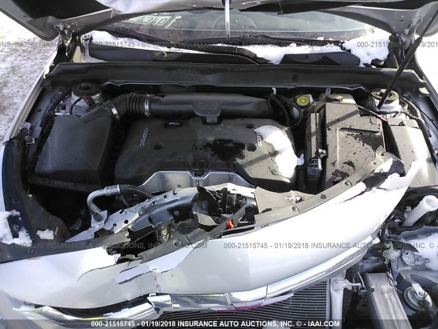 1G11B5SL3FF223487 - 2015 CHEVROLET MALIBU LS 银色 照片 10