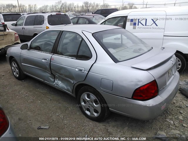 3N1CB51D34L847483 - 2004 NISSAN SENTRA 1.8/1.8S SILVER photo 3