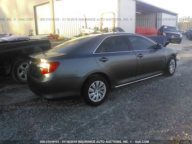 4T1BF1FKXEU300856 - 2014 TOYOTA CAMRY L/SE/LE/XLE 灰色 照片 4