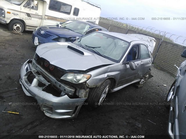 JF1GD70636L510050 - 2006 SUBARU IMPREZA WRX STI SILVER photo 2