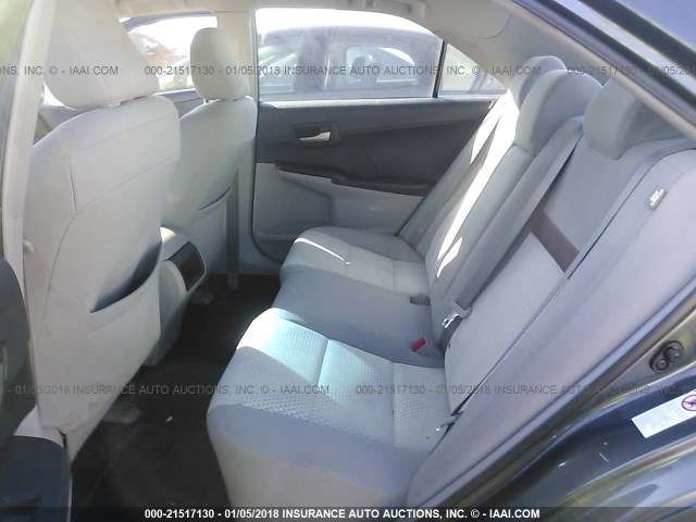 4T4BF1FK4CR176313 - 2012 TOYOTA CAMRY SE/LE/XLE GRAY photo 8