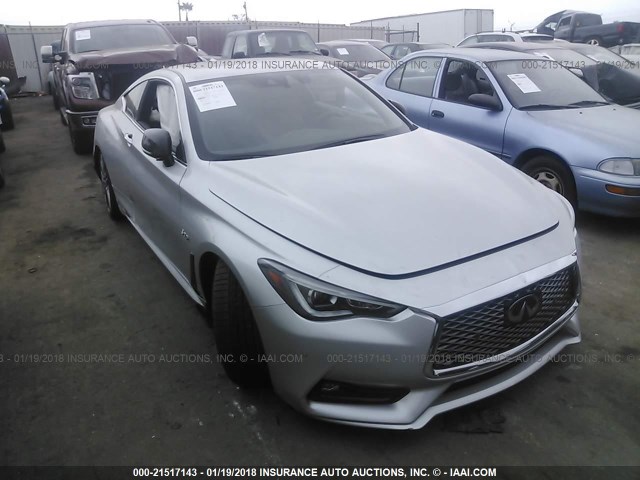 JN1FV7EK1HM610401 - 2017 INFINITI Q60 RED SPORT 400 SILVER photo 1