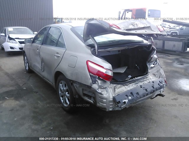 4T1BE46K49U809979 - 2009 TOYOTA CAMRY SE/LE/XLE 金色 照片 3