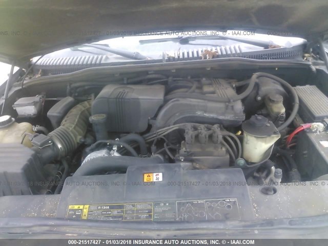 1FMZU63K33UA44935 - 2003 FORD EXPLORER XLT/XLT SPORT/NBX GREEN photo 10