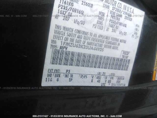 1FMZU63K33UA44935 - 2003 FORD EXPLORER XLT/XLT SPORT/NBX GREEN photo 9