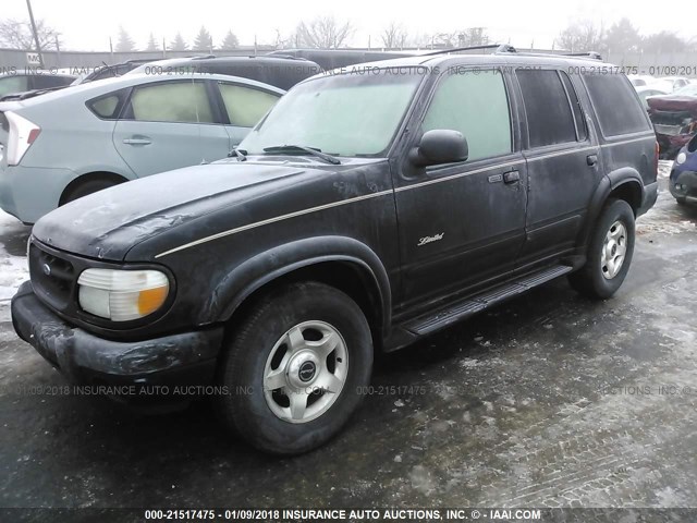 1FMZU75E3YZA06418 - 2000 FORD EXPLORER LIMITED 黑色 照片 2