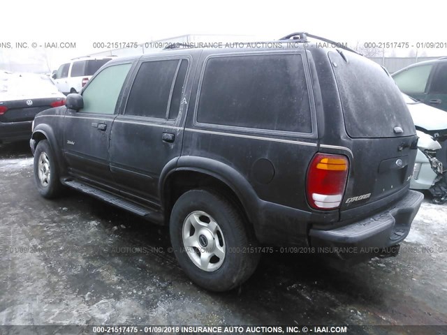 1FMZU75E3YZA06418 - 2000 FORD EXPLORER LIMITED 黑色 照片 3