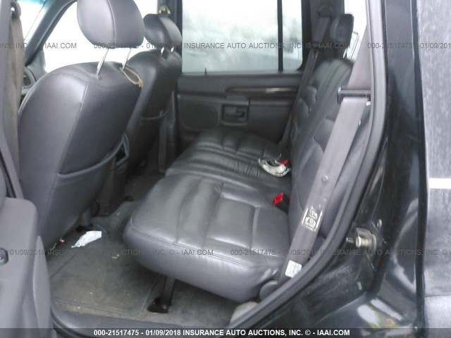 1FMZU75E3YZA06418 - 2000 FORD EXPLORER LIMITED 黑色 照片 8