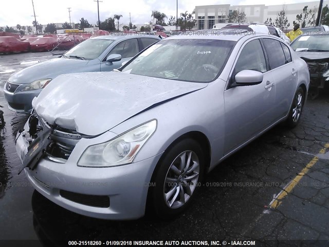 JNKCV61E89M302992 - 2009 INFINITI G37 JOURNEY/SPORT SILVER photo 2