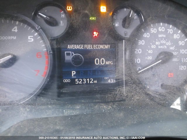 5TFUM5F12GX068496 - 2016 TOYOTA TUNDRA DOUBLE CAB SR/SR5 WHITE photo 7