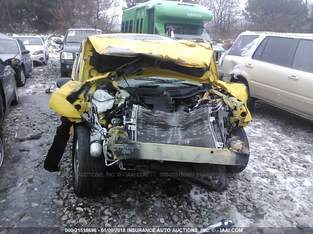 1B3HB48B77D539911 - 2007 DODGE CALIBER SXT YELLOW photo 6