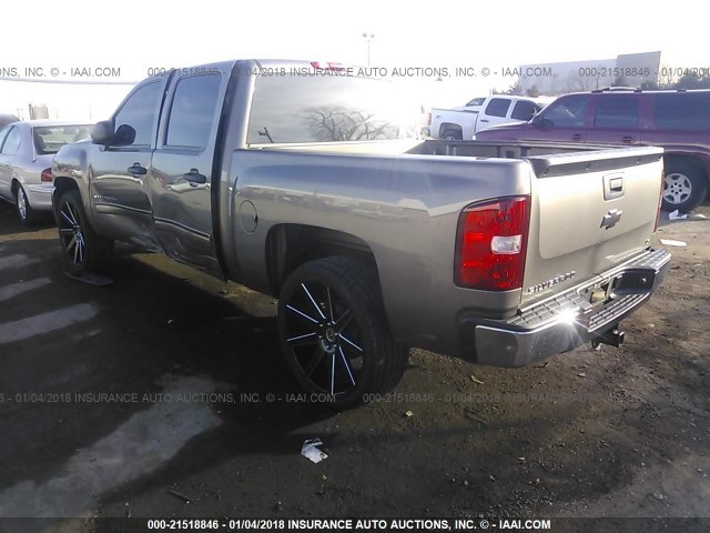 3GCPCREA4DG188051 - 2013 CHEVROLET SILVERADO C1500  LS GRAY photo 3