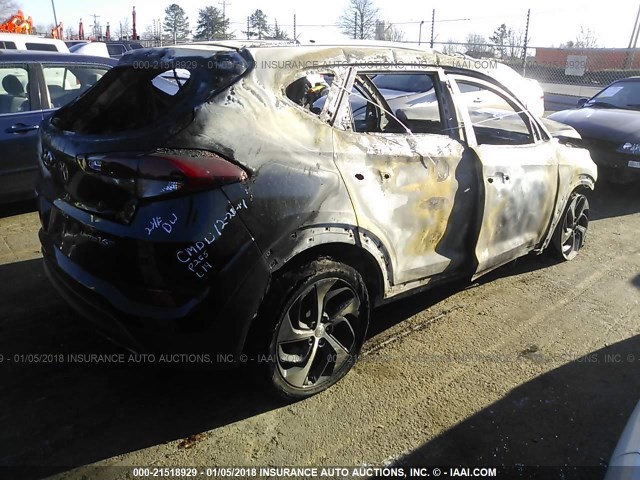 KM8J33A22GU040348 - 2016 HYUNDAI TUCSON LIMITED/SPORT AND ECO/SE BLACK photo 4