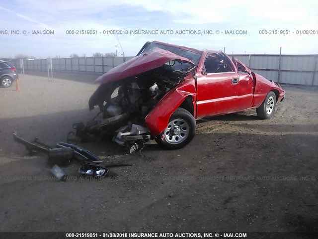 1GCEC19X97Z115723 - 2007 CHEVROLET SILVERADO C1500 CLASSIC RED photo 2