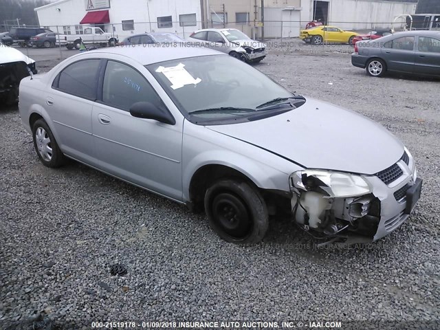 1B3AL46X95N646205 - 2005 DODGE STRATUS SXT SILVER photo 1