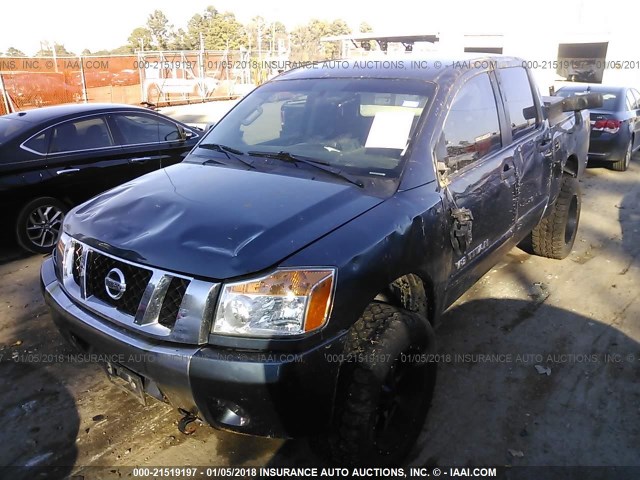 1N6AA0EJXDN306955 - 2013 NISSAN TITAN S/SV/SL/PRO-4X BLUE photo 6