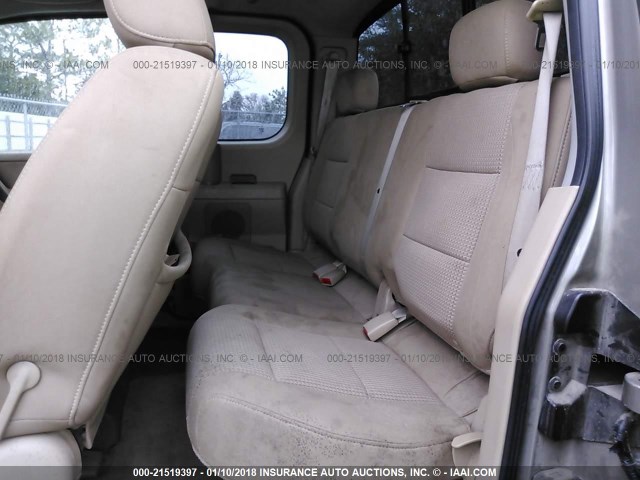 1N6BA06A88N361123 - 2008 NISSAN TITAN XE/SE/LE BROWN photo 8