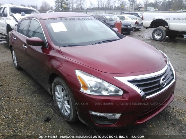 1N4AL3AP0EC328104 - 2014 NISSAN ALTIMA 2.5/S/SV/SL RED photo 1