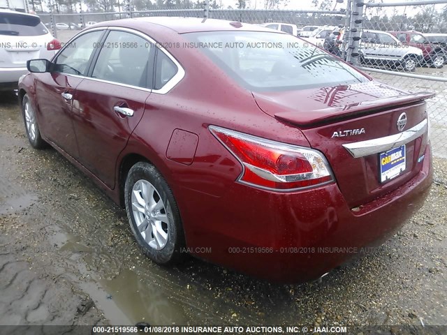 1N4AL3AP0EC328104 - 2014 NISSAN ALTIMA 2.5/S/SV/SL RED photo 3