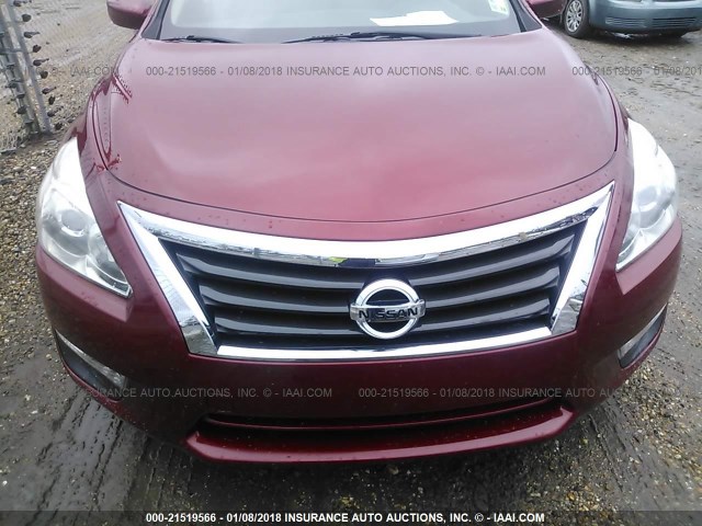 1N4AL3AP0EC328104 - 2014 NISSAN ALTIMA 2.5/S/SV/SL RED photo 6