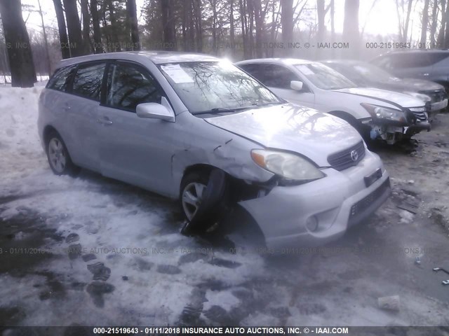 2T1KR32E87C677838 - 2007 TOYOTA COROLLA MATRIX XR SILVER photo 1