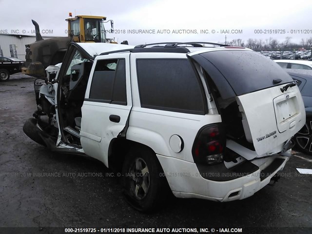 1GNDT13S862203895 - 2006 CHEVROLET TRAILBLAZER LS/LT WHITE photo 3