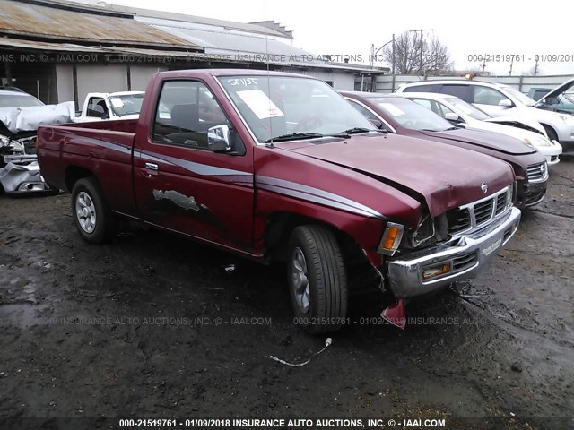 1N6SD11S0TC354670 - 1996 NISSAN TRUCK XE RED photo 1