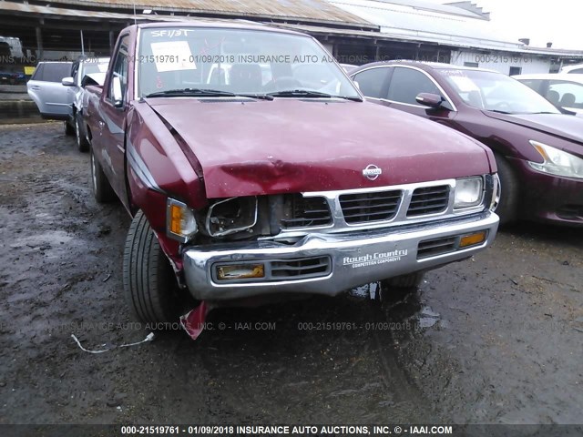 1N6SD11S0TC354670 - 1996 NISSAN TRUCK XE RED photo 6