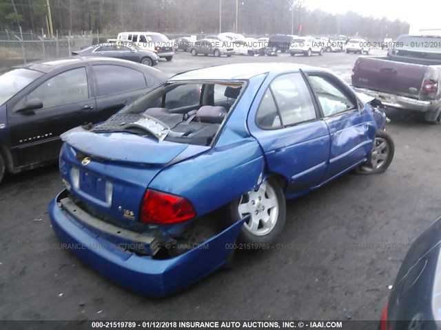 3N1CB51D36L581692 - 2006 NISSAN SENTRA 1.8/1.8S BLUE photo 4