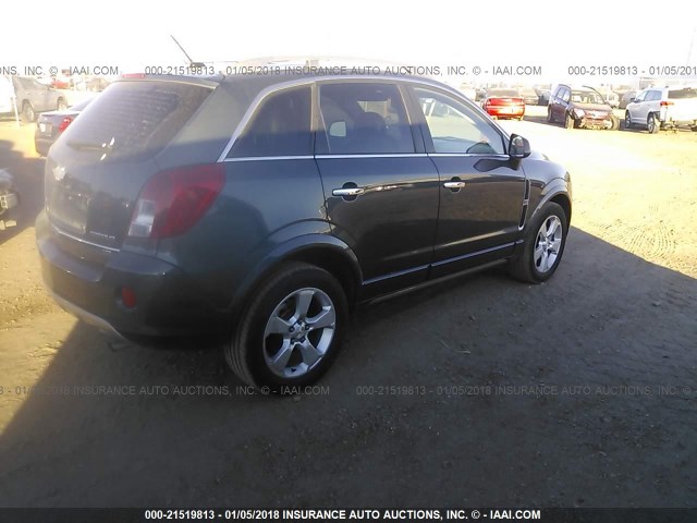 3GNAL4EK1DS563058 - 2013 CHEVROLET CAPTIVA LTZ GRAY photo 4