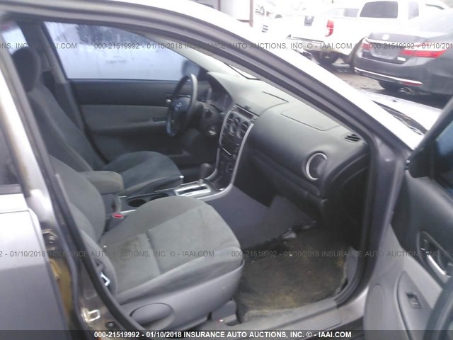 1YVHP80C785M00461 - 2008 MAZDA 6 I GRAY photo 5