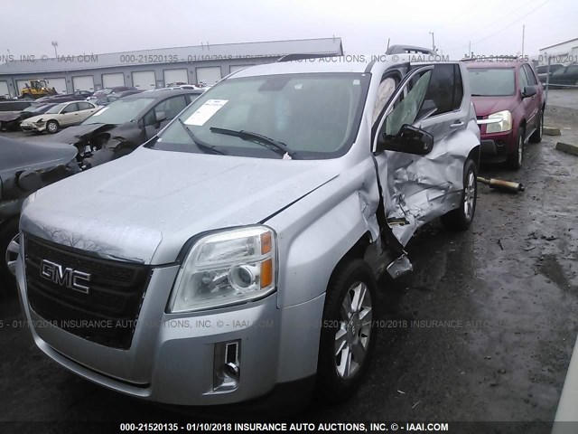 2GKALSEK4D6432562 - 2013 GMC TERRAIN SLE SILVER photo 6