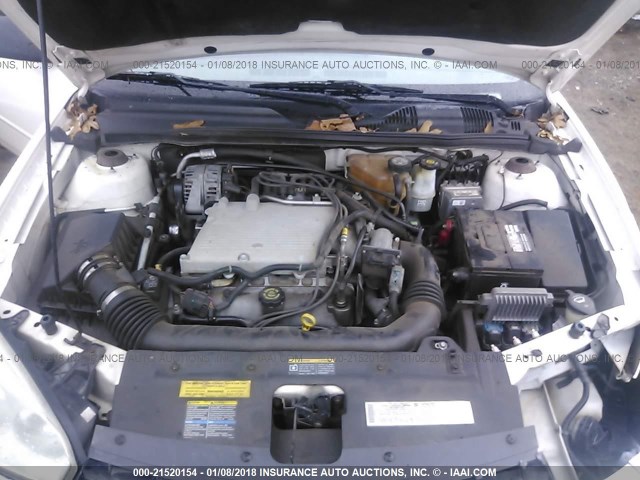 1G1ZT62824F202581 - 2004 CHEVROLET MALIBU MAXX LS 白色 照片 10