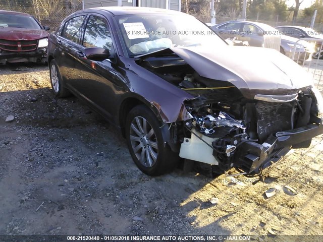 1C3CCBBG2DN533930 - 2013 CHRYSLER 200 TOURING BROWN photo 1