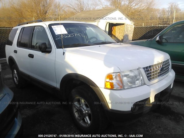 1FMZU73K93ZA31809 - 2003 FORD EXPLORER XLT/XLT SPORT/NBX WHITE photo 1