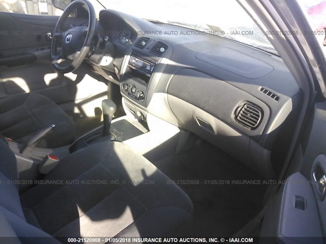 JM1BJ225210427725 - 2001 MAZDA PROTEGE LX/ES შავი ფოტო 5
