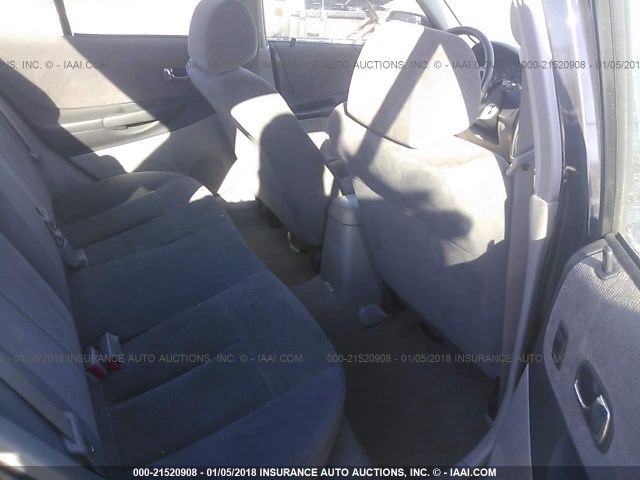JM1BJ225210427725 - 2001 MAZDA PROTEGE LX/ES შავი ფოტო 8
