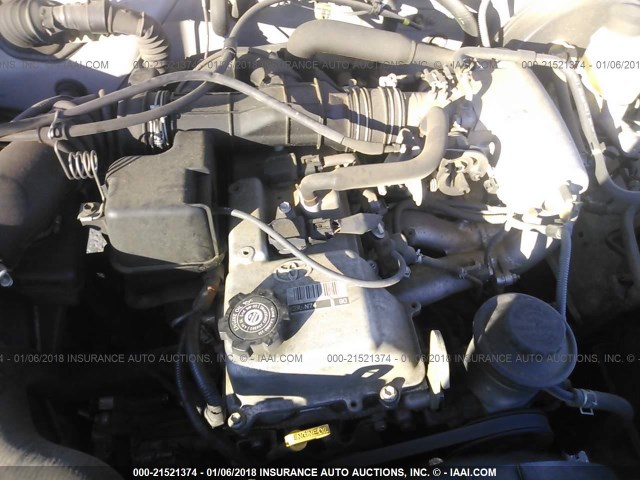 5TEVL52N82Z143526 - 2002 TOYOTA TACOMA XTRACAB SILVER photo 10