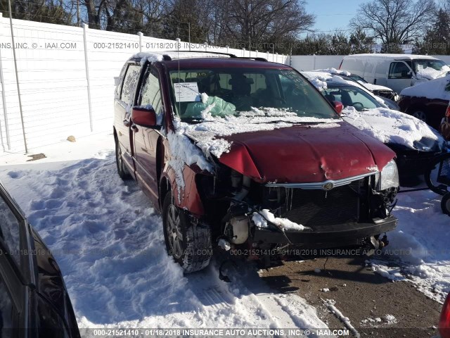 2A4RR8D10AR387312 - 2010 CHRYSLER TOWN & COUNTRY TOURING PLUS RED photo 1