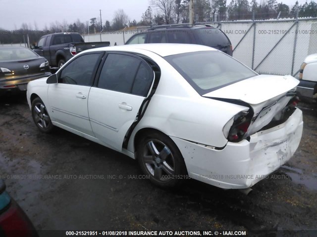 1G1ZU53866F137811 - 2006 CHEVROLET MALIBU LTZ 白色 照片 3