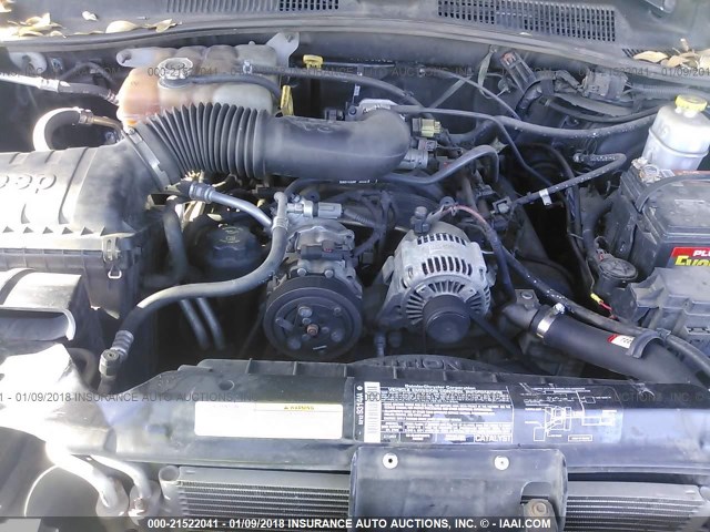 1J4GL48K25W574424 - 2005 JEEP LIBERTY SPORT 黑色 照片 10
