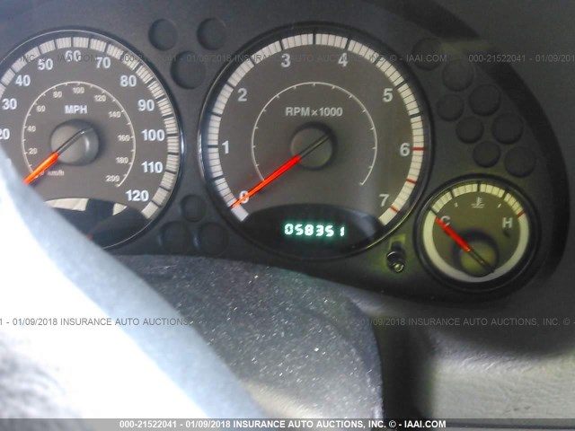 1J4GL48K25W574424 - 2005 JEEP LIBERTY SPORT 黑色 照片 7