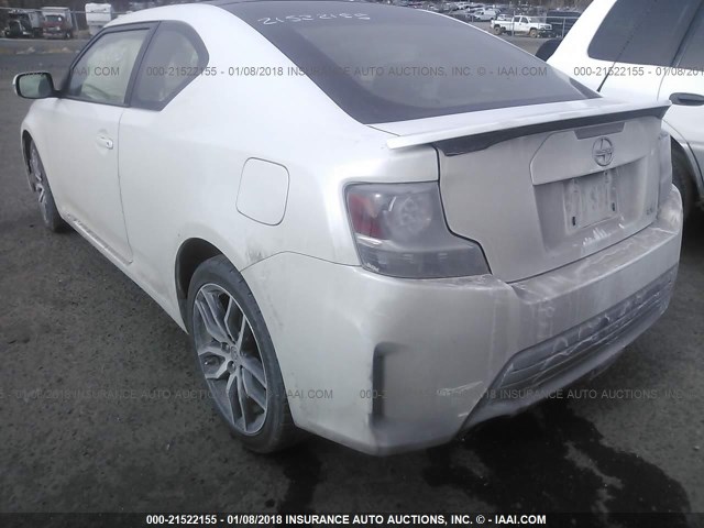 JTKJF5C79FJ003743 - 2015 TOYOTA SCION TC 白色 照片 3